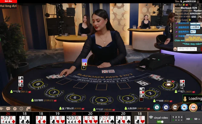 Chơi Blackjack Bí Kíp Đỉnh Top Tại Play Ace Casino Loto188