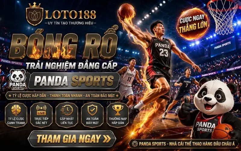 Kèo Bóng Rổ Đỉnh Cao Hấp Dẫn Tại Panda Sports Loto188