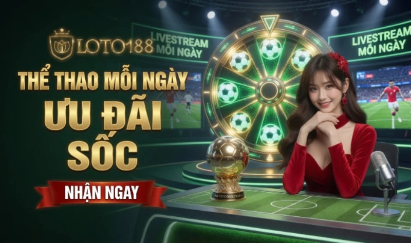 Ưu Đãi Thể Thao Loto188
