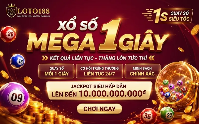 Xổ số mega 1 giây tốc độ cao